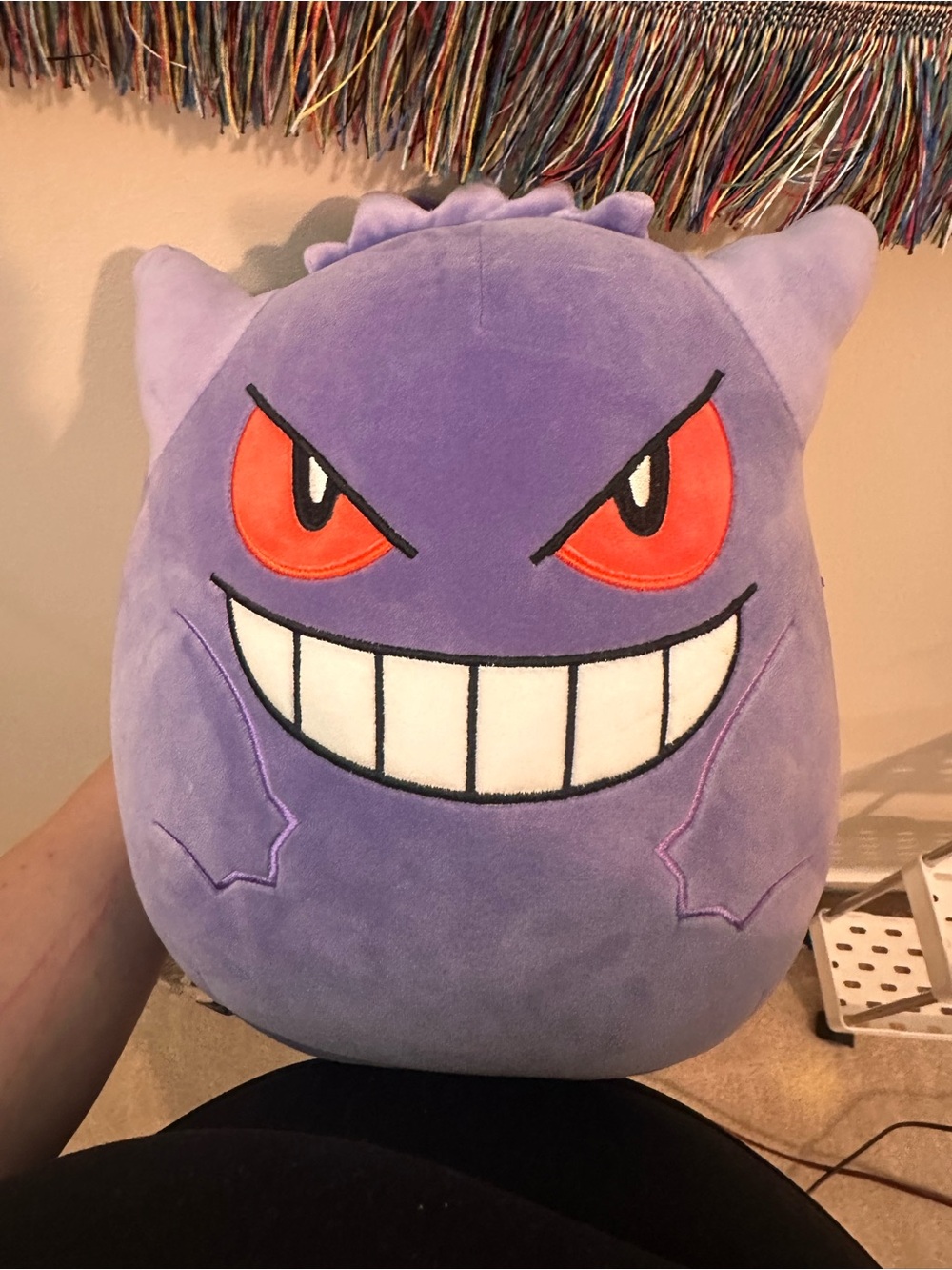 Limited Edition Pokemon Squishmallow Gengar Plush 10”